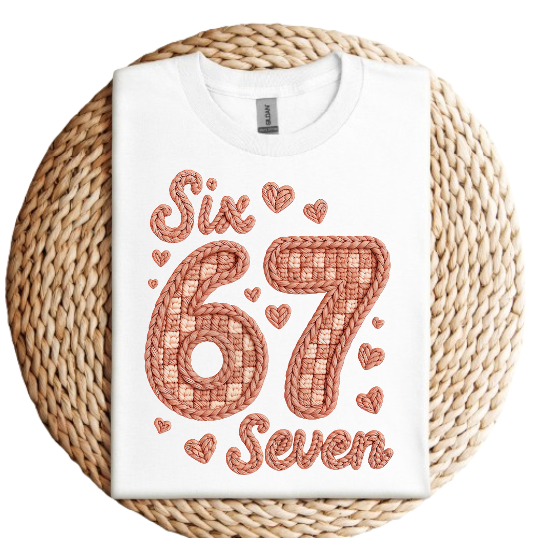 Six Seven Valentines Day Tee