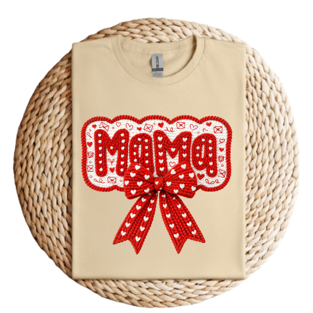 Mama Valentines Day Tee
