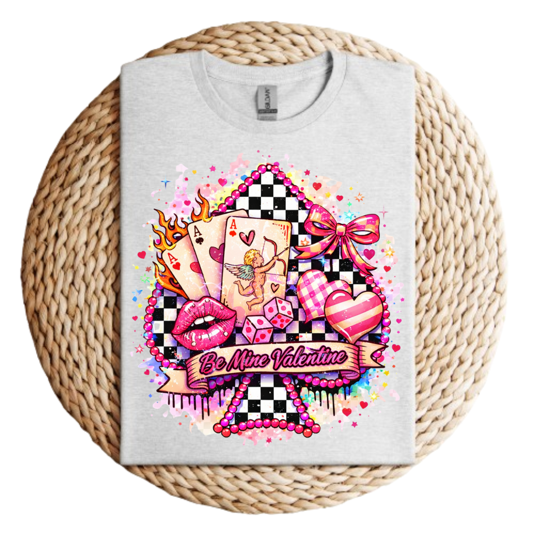 Be Mine Valentine Day Tee